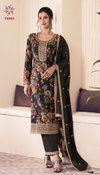 Pahal 3 By Vinay Heavy Chinon Top With Bottom Dupatta Online Wholesale  